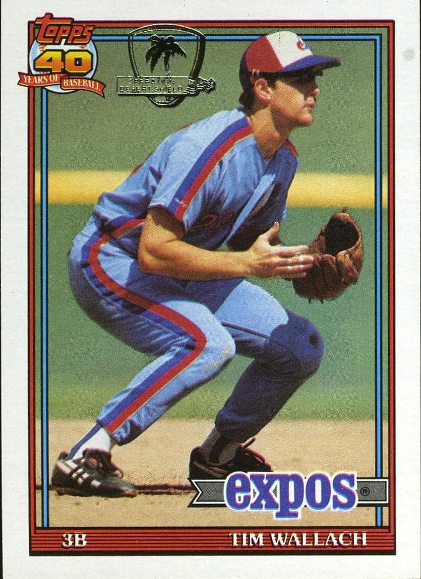 Tim Wallach 1991 topps Topps