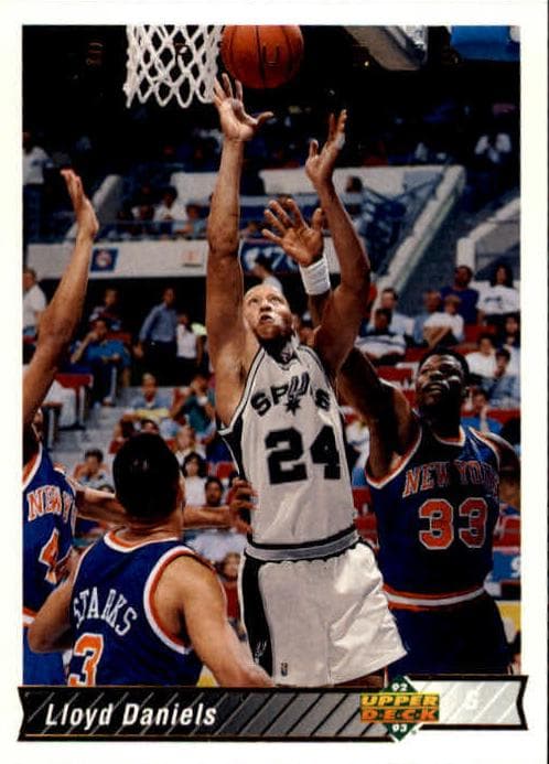 Lloyd Daniels 1992 upper-deck Upper Deck