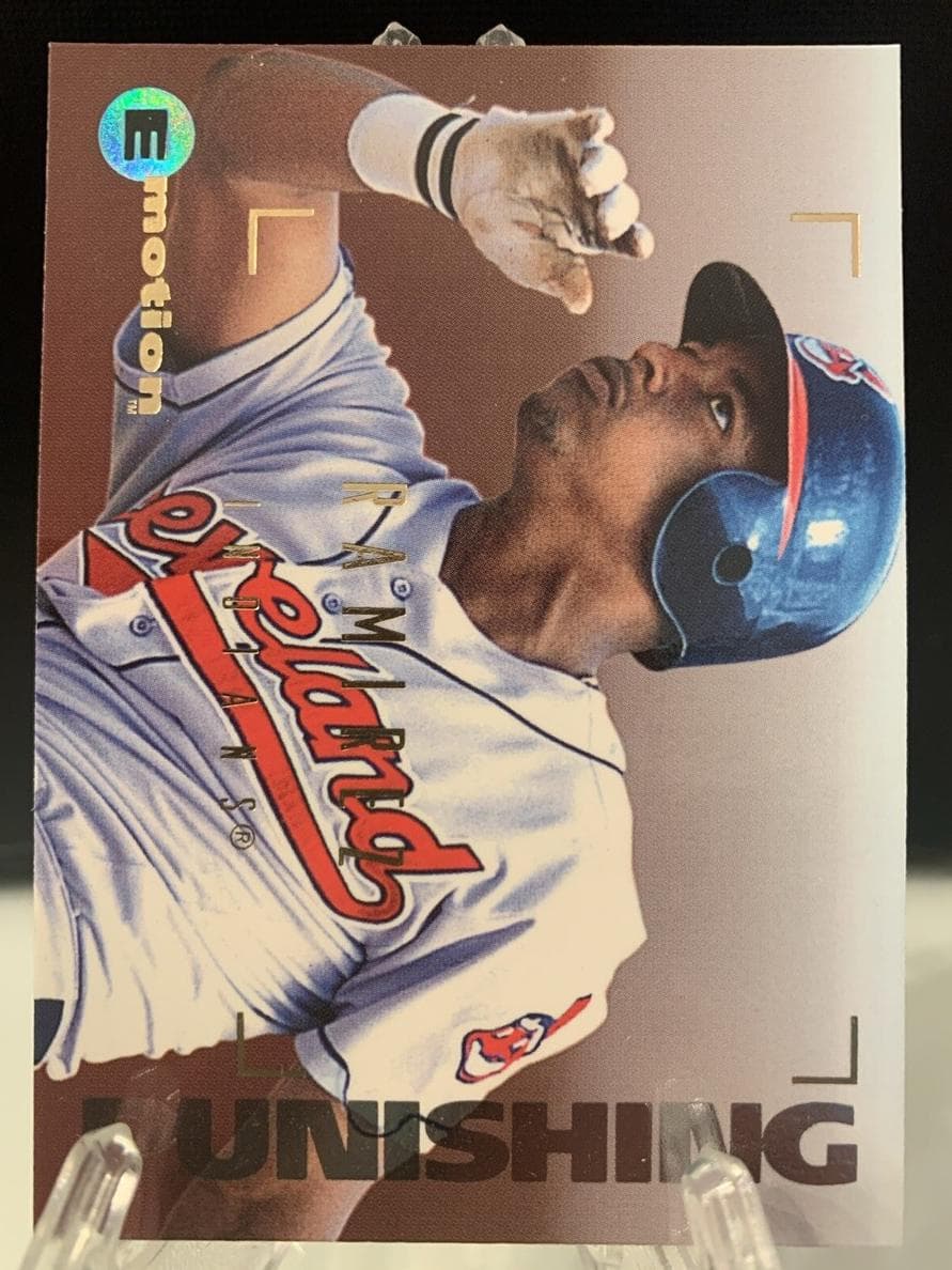Manny Ramirez 1995 skybox Emotion