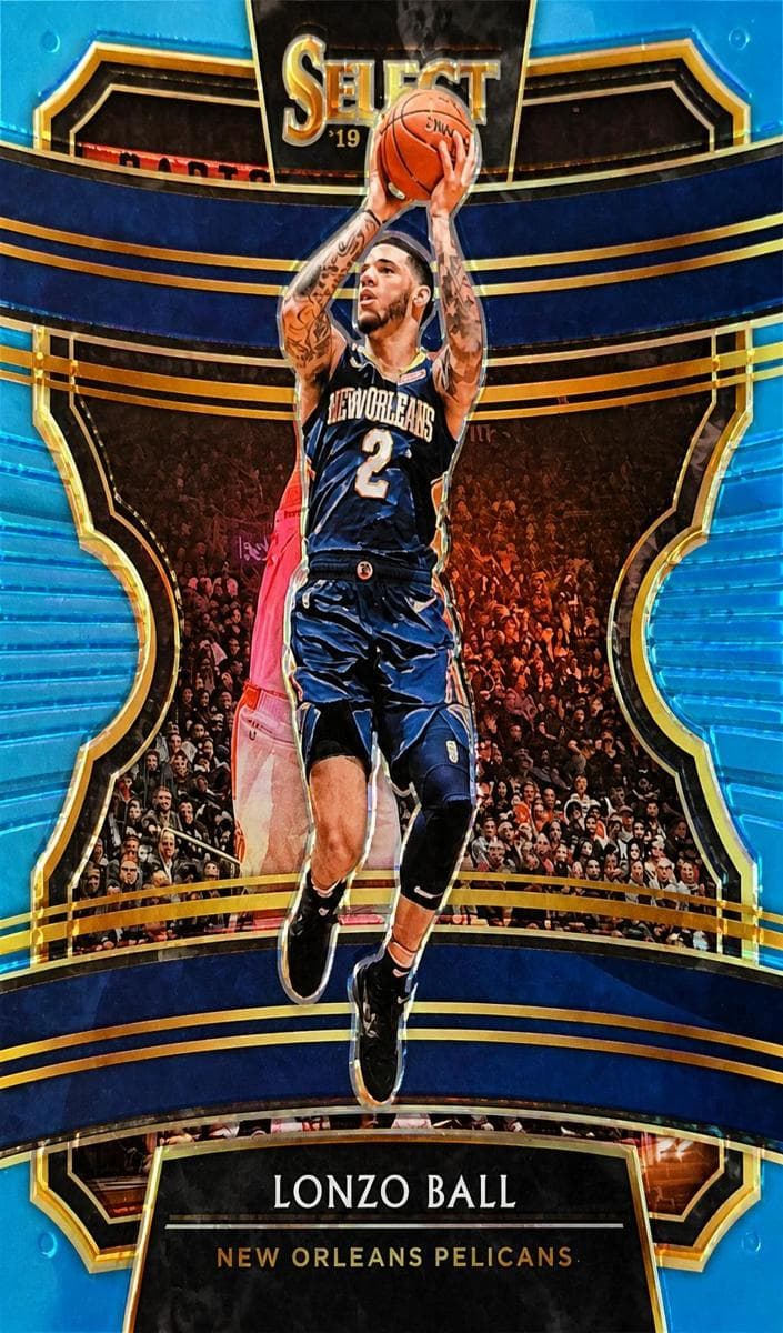 Lonzo Ball 2019 panini Panini Select