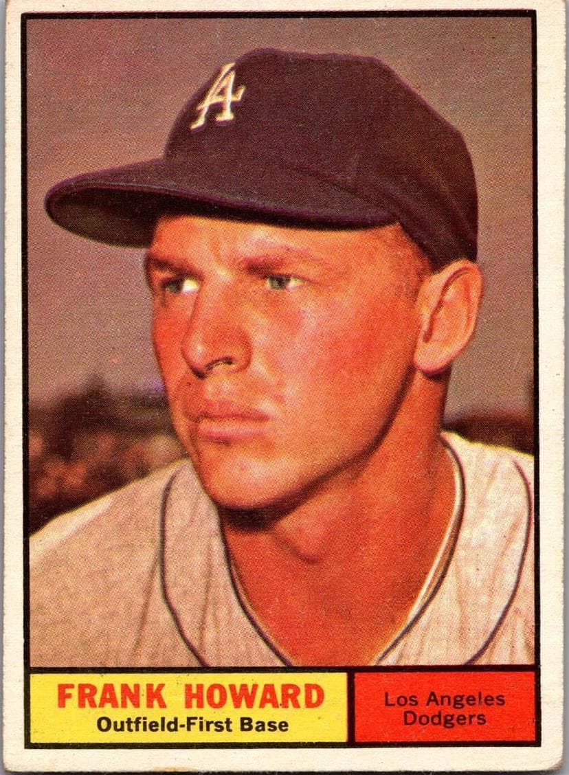 Frank Howard 1961 topps Topps