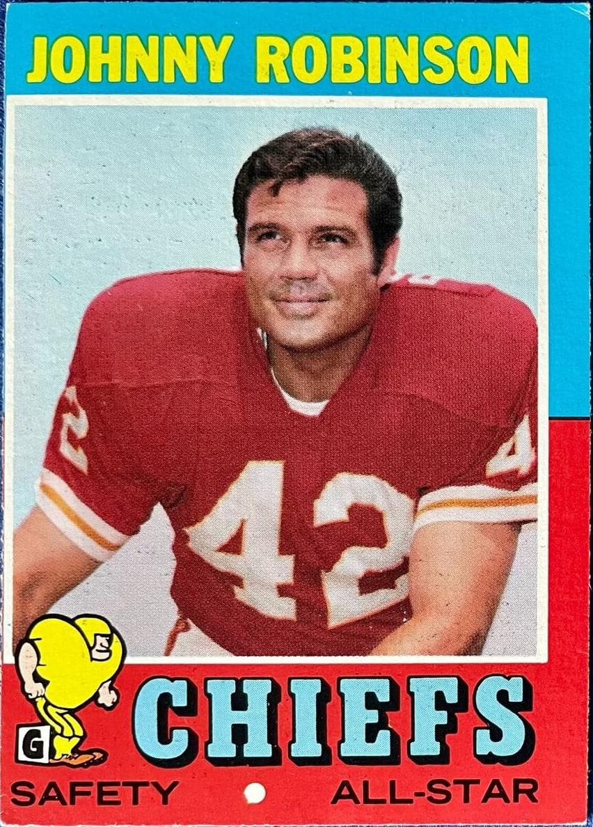 Johnny Robinson 1971 topps