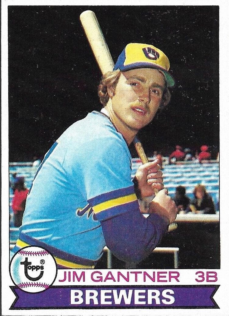 Jim Gantner 1979 topps Topps
