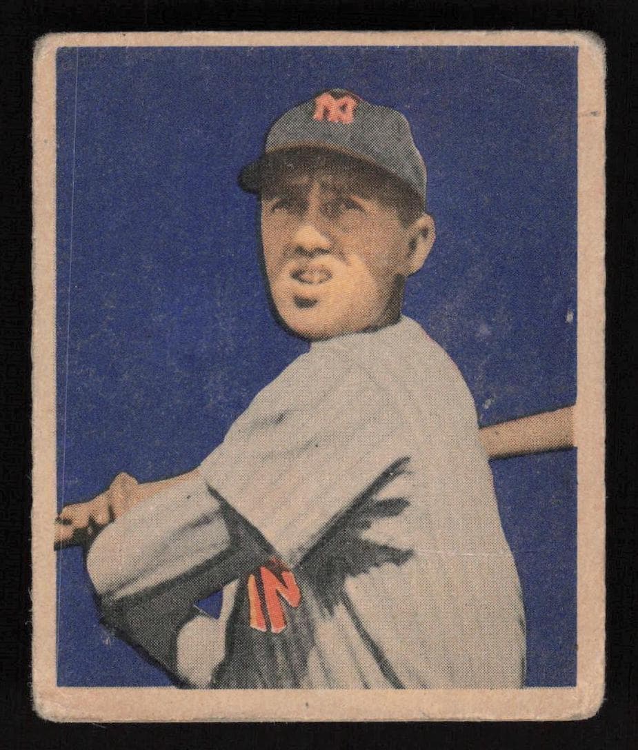 Bobby Brown 1949 bowman Bowman