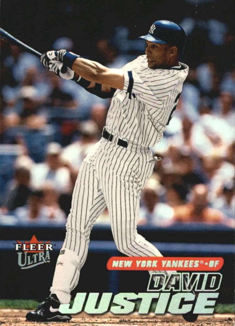 David Justice 2001 unknown Ultra