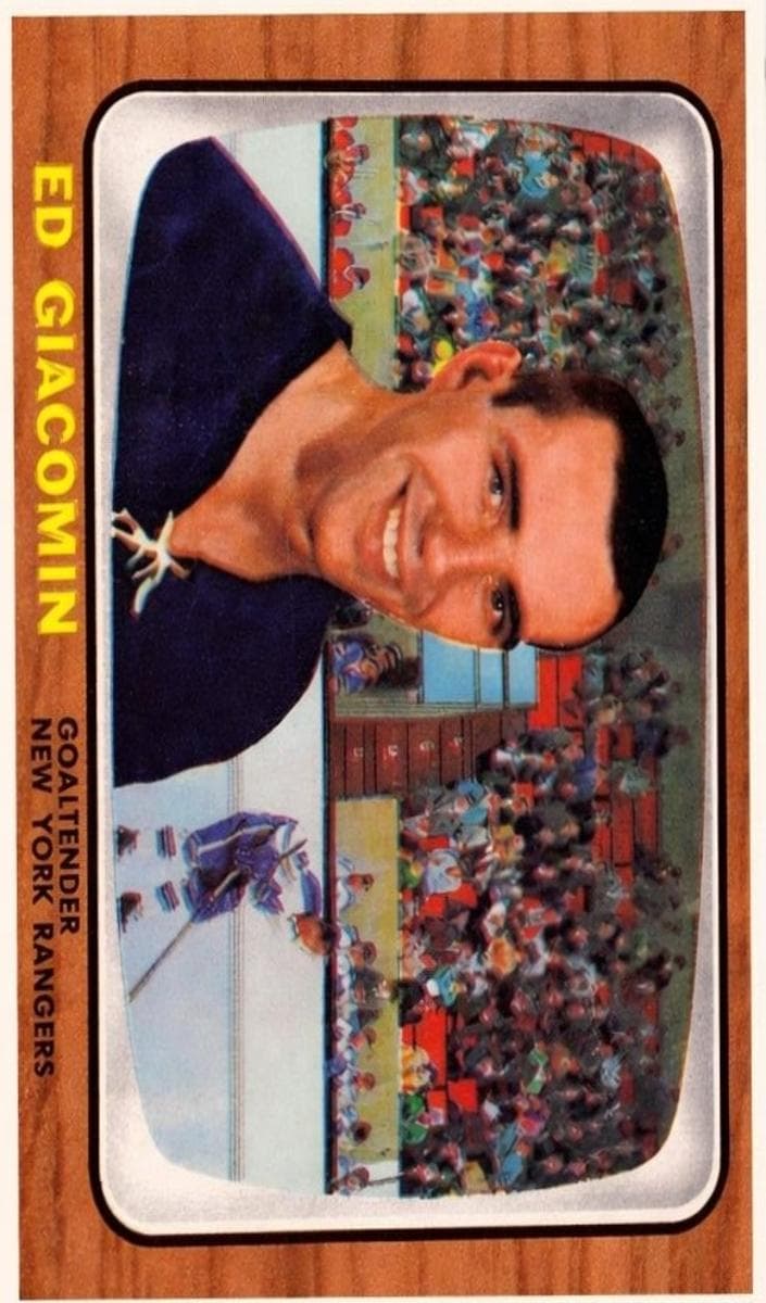 Ed Giacomin 1966 topps Topps
