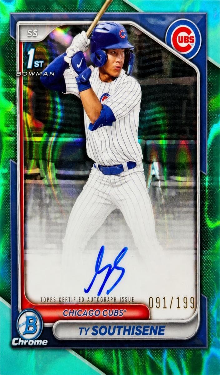 Ty Southisene trading card