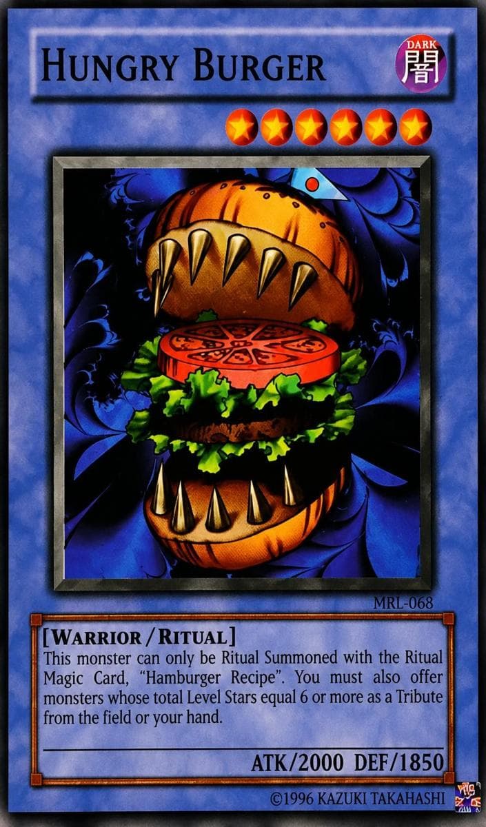Hungry Burger 2002 Yu-Gi-Oh! Magic Ruler