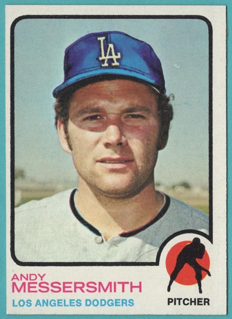 Andy Messersmith 1973 topps Topps