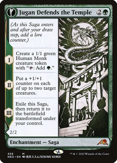 Jugan Defends the Temple // Remnant of the Rising Star #359