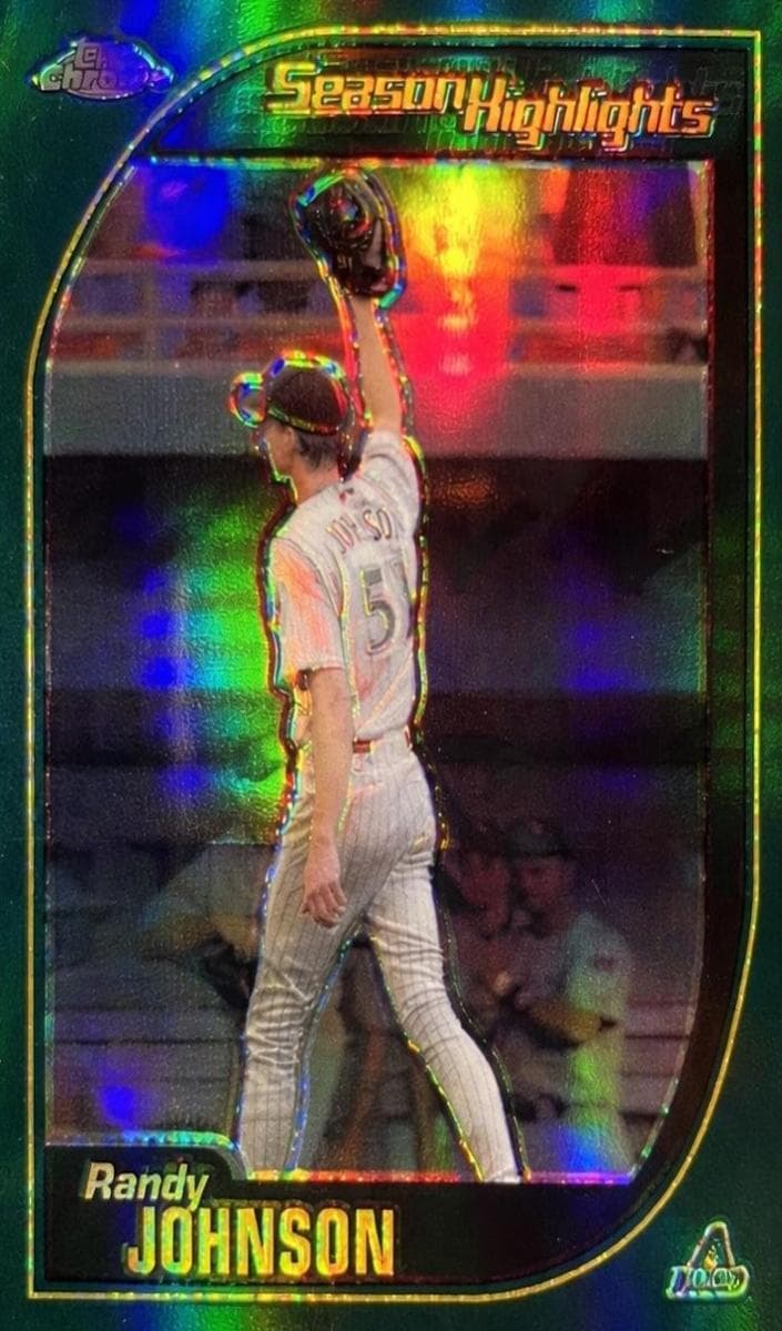 Randy Johnson 2001 topps Topps Chrome