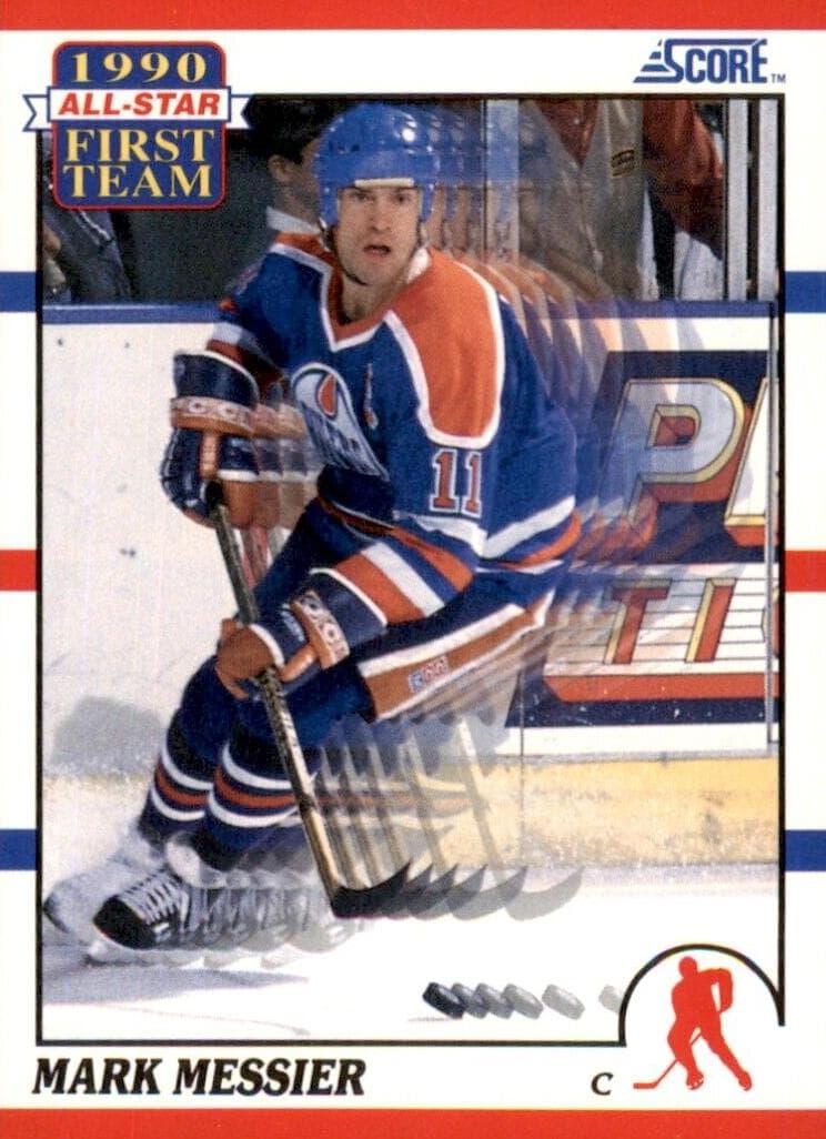 Mark Messier 1990 panini