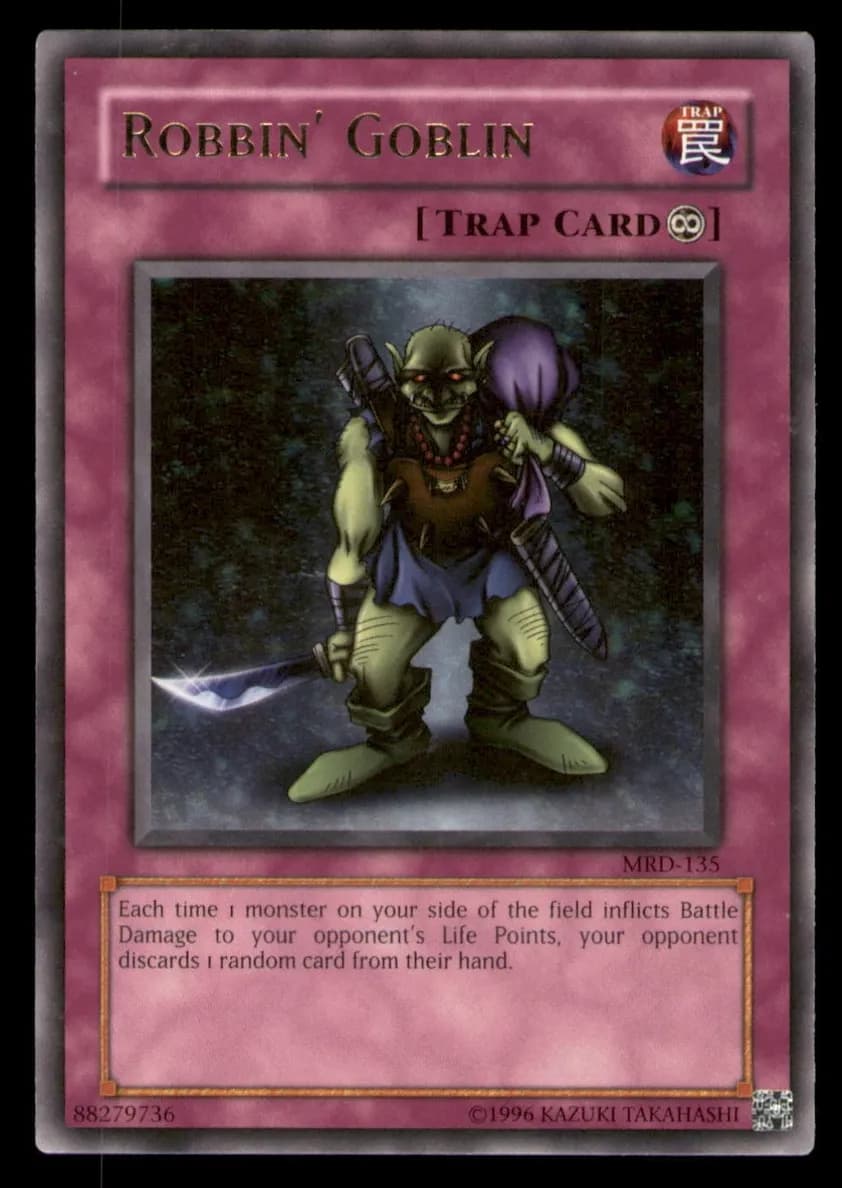 Robbin' Goblin 2002 Yu-Gi-Oh! Metal Raiders 1st Edition