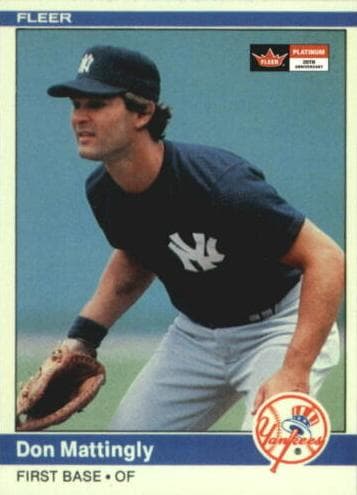 Don Mattingly 2001 fleer Fleer Platinum