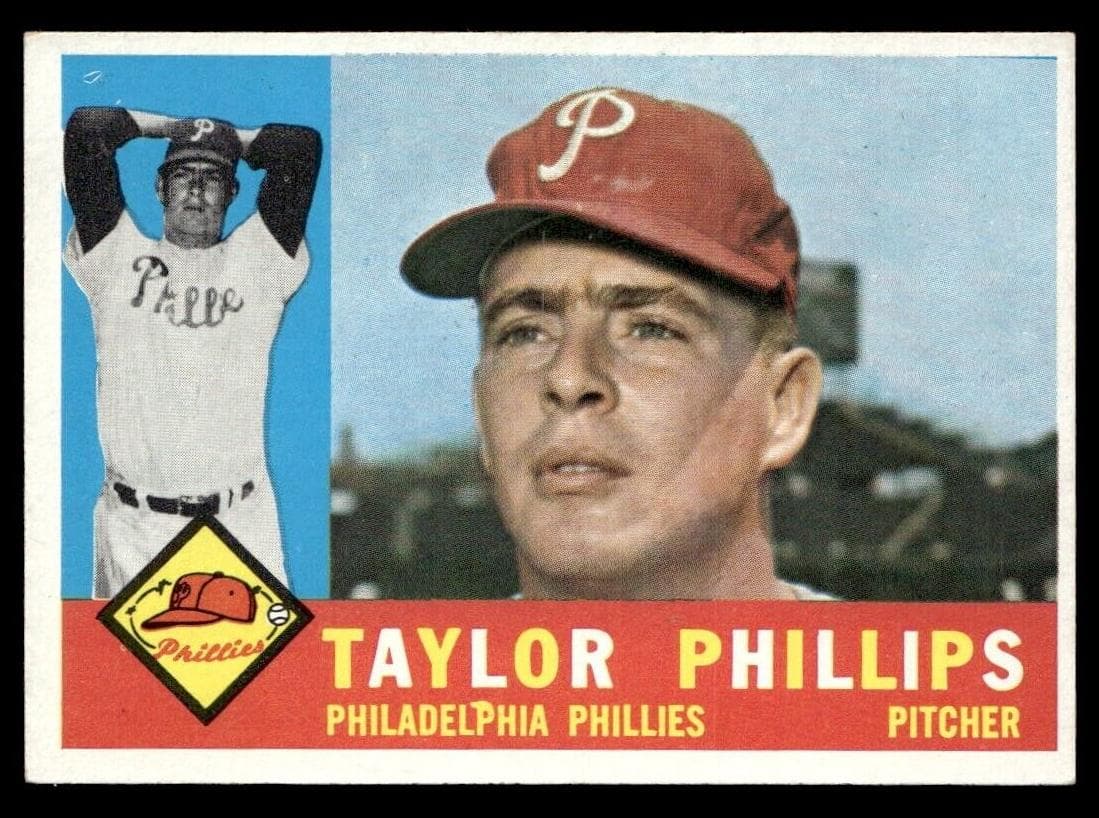 Taylor Phillips 1960 topps Topps