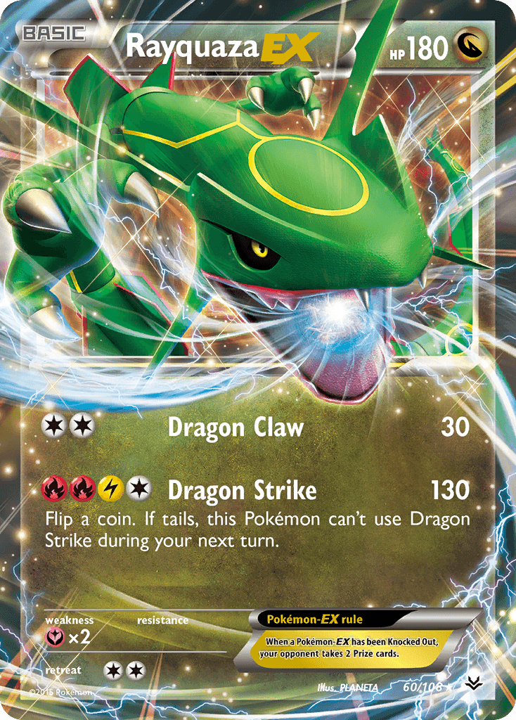 Rayquaza EX 2015 Pokemon