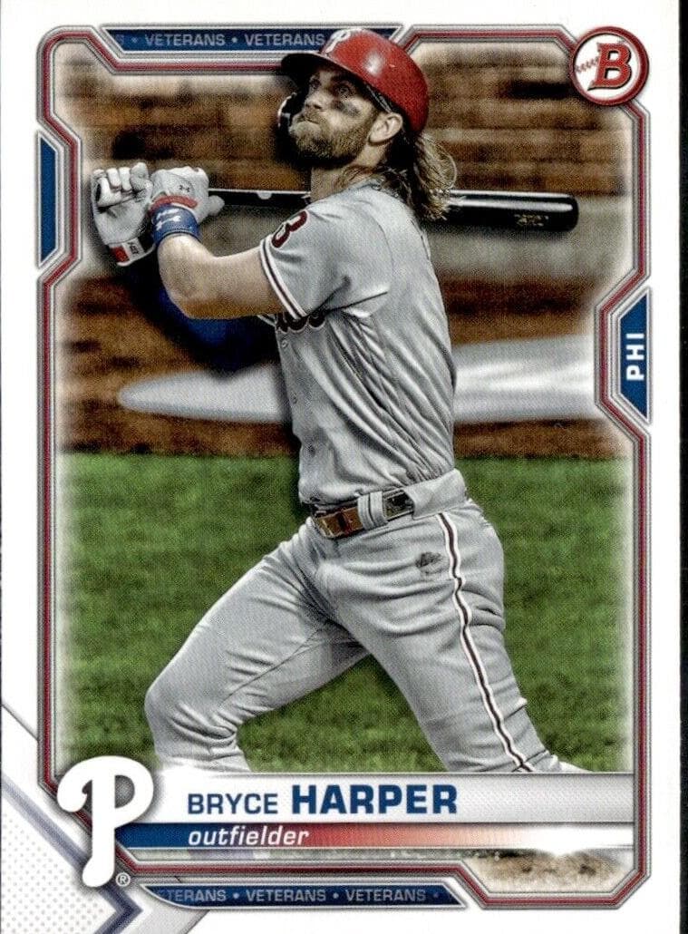 Bryce Harper 2021 bowman Bowman