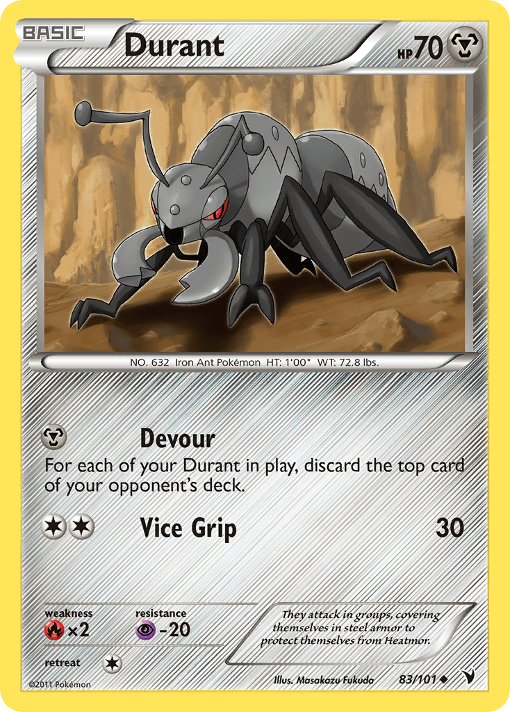 Durant 2011 Pokemon Noble Victories