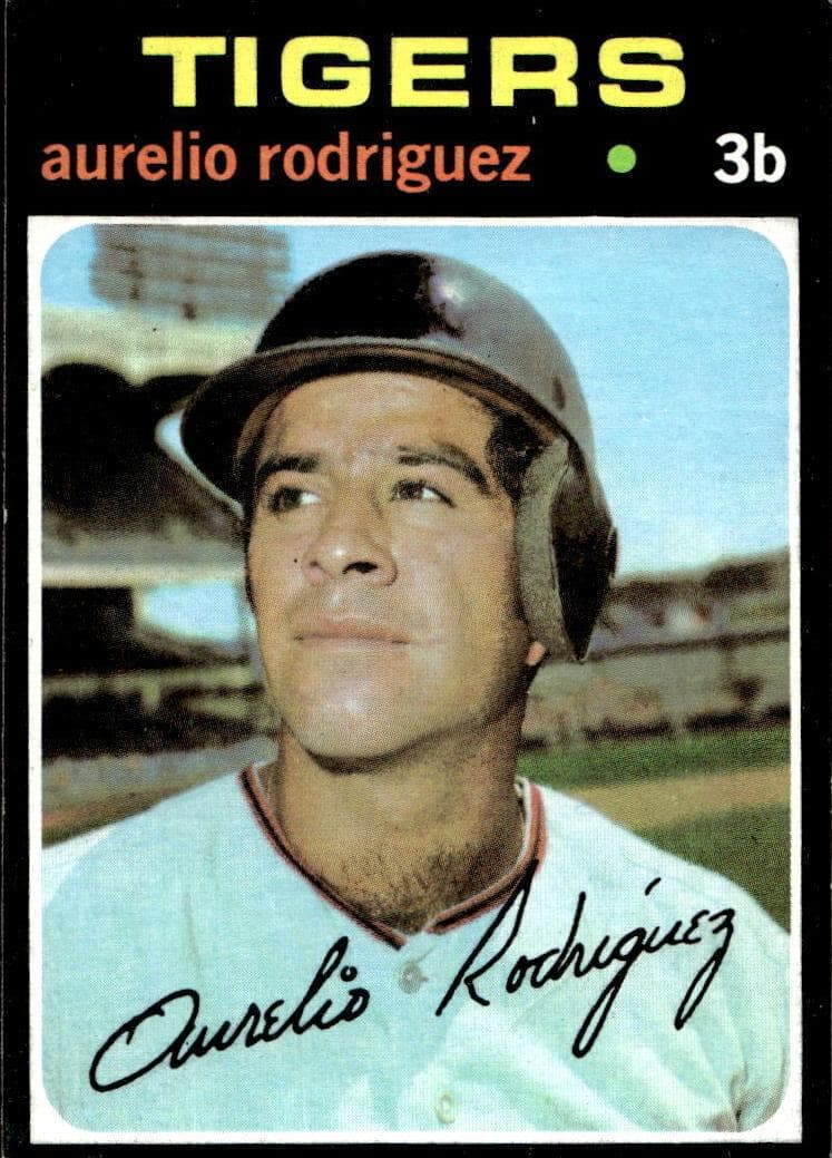 Aurelio Rodriguez 1971 topps Topps