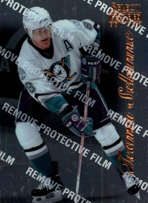 Teemu Selanne 1996 panini Select Certified