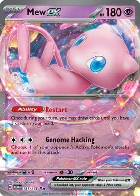 Mew EX trading card