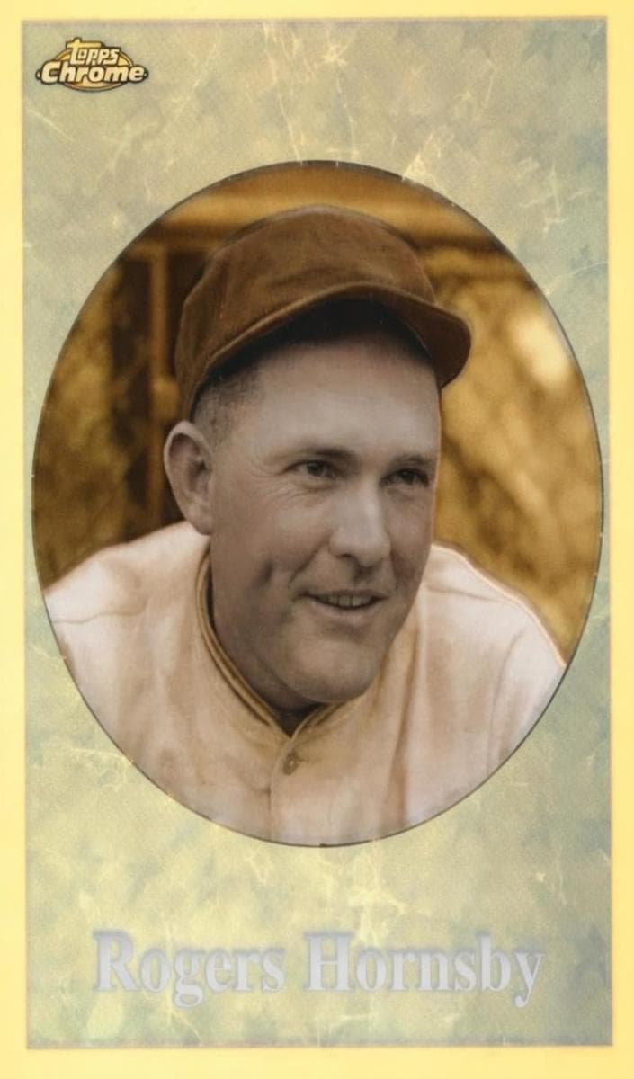 Rogers Hornsby 2001 topps