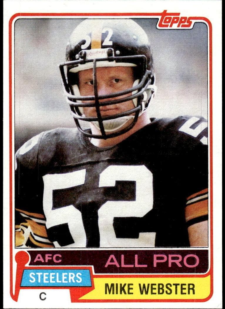 Mike Webster 1981 topps Topps