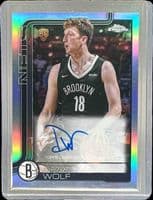 Danny Wolf trading card