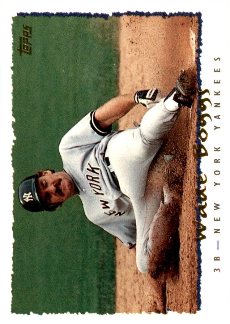 Wade Boggs 1995 topps Topps