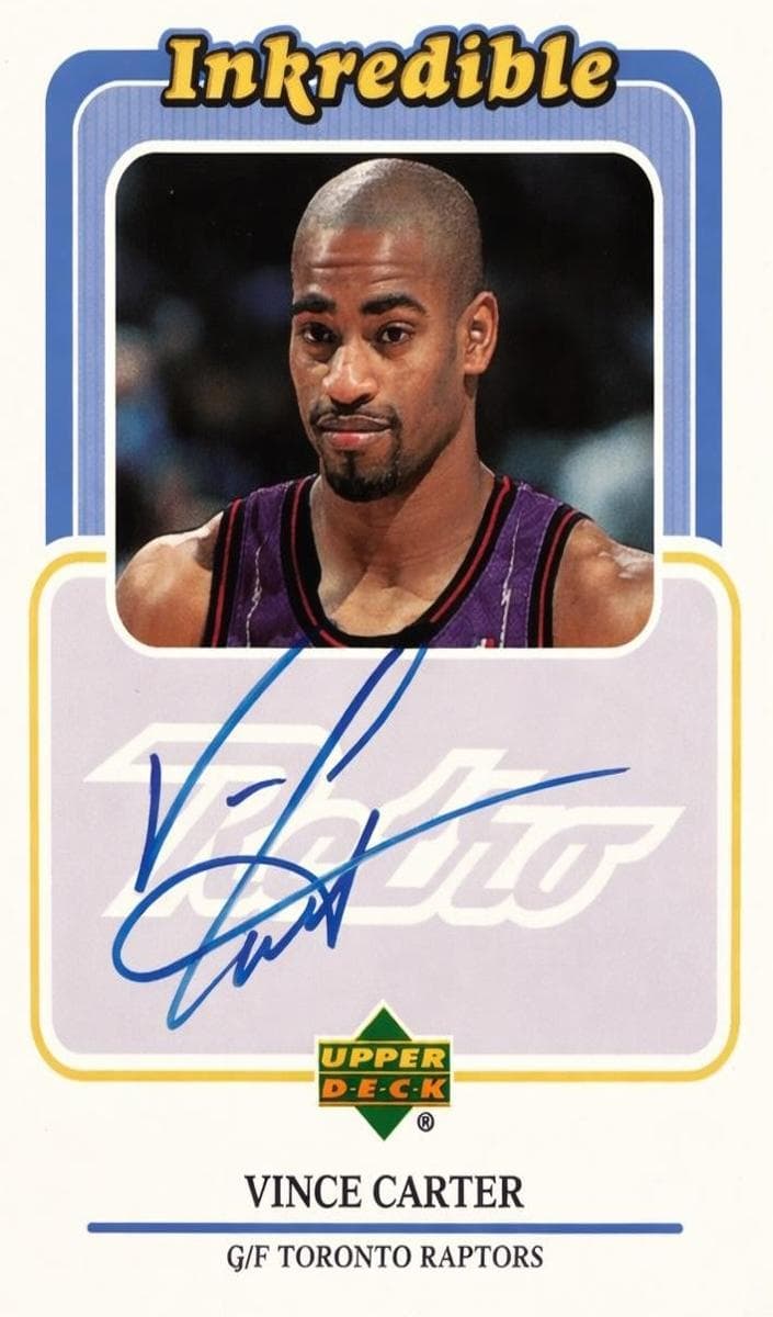 Vince Carter 1999 upper-deck Upper Deck