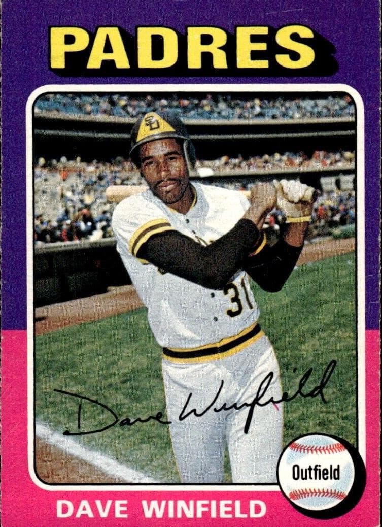 Dave Winfield 1975 topps O-Pee-Chee