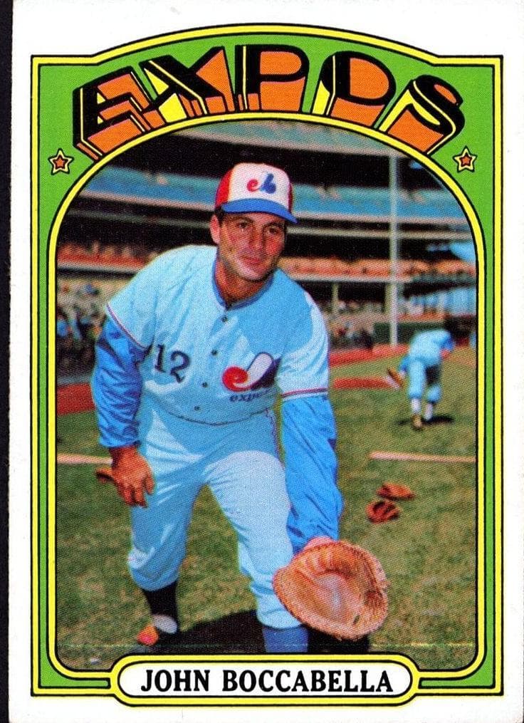 John Boccabella 1972 topps Topps