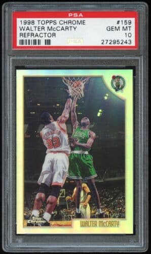 Walter McCarty 1998 topps Topps Chrome