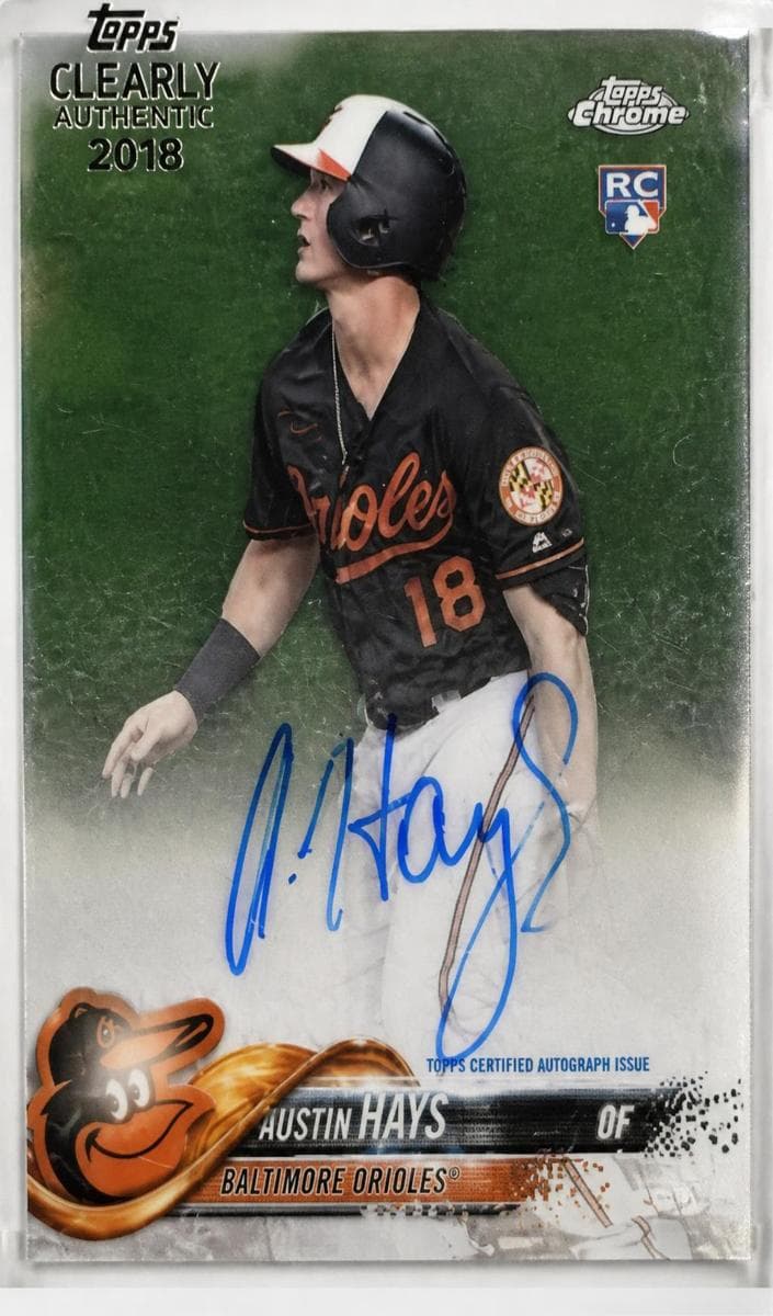 Austin Hays 2018 topps