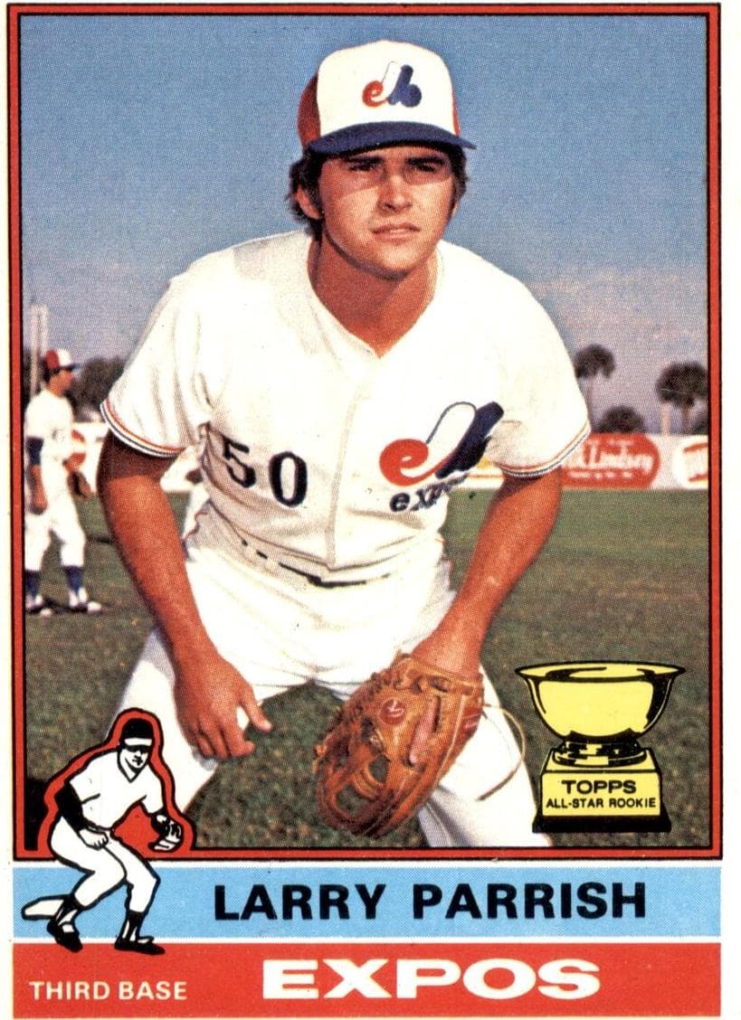 Larry Parrish 1976 topps Topps