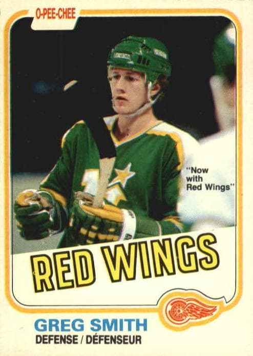 Greg Smith 1981 topps O-Pee-Chee