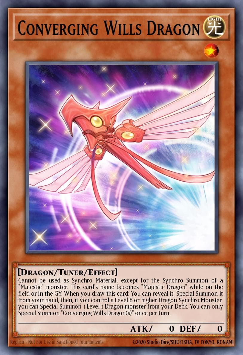 Converging Wills Dragon #DAMA-EN001