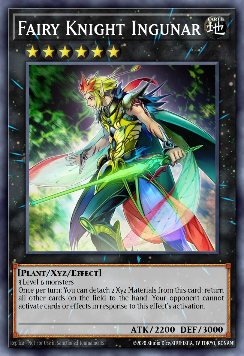 Fairy Knight Ingunar 2014 Yu-Gi-Oh! Legacy of the Valiant