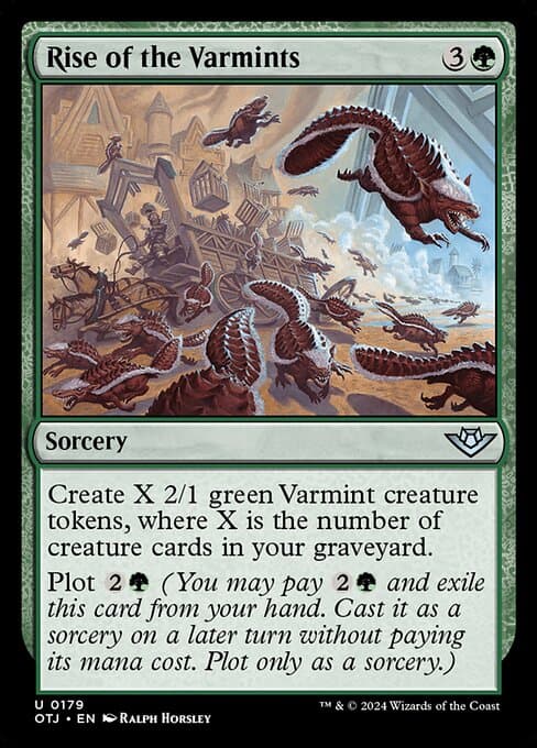 Rise of the Varmints 2024 Magic: The Gathering Outlaws of Thunder Junction