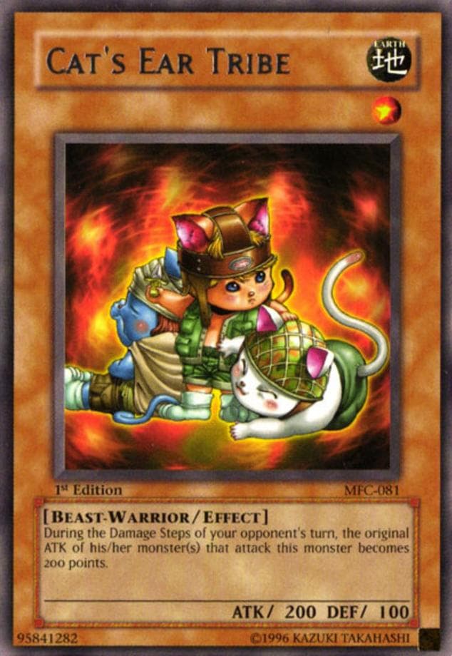 Cat's Ear Tribe 2003 Yu-Gi-Oh! Magician's Force