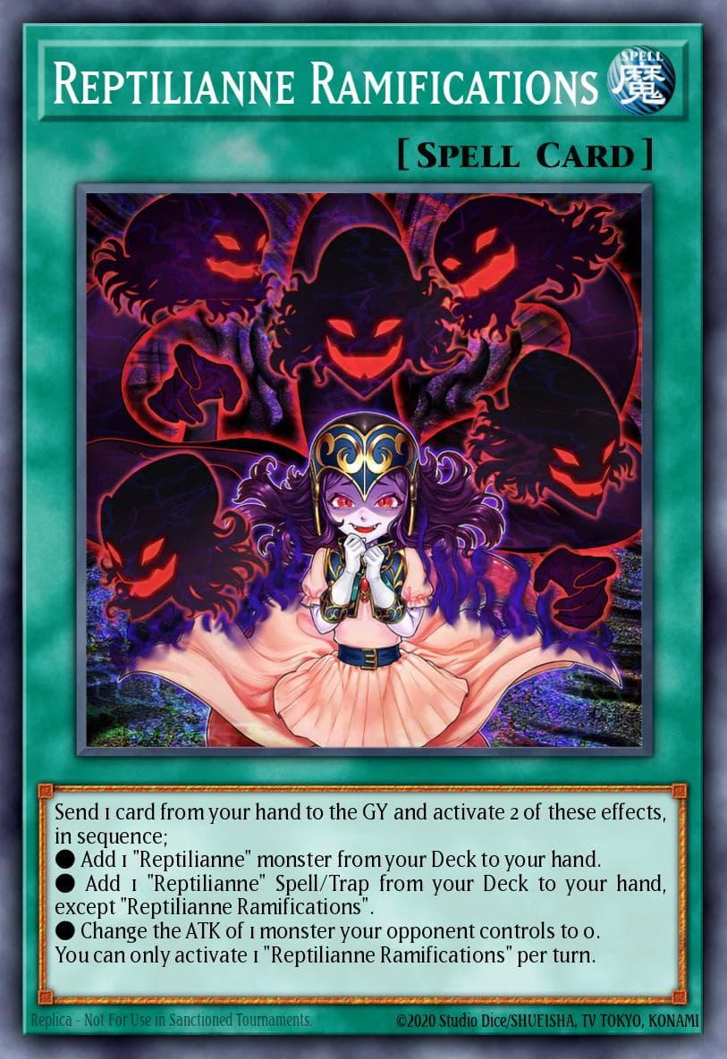 Reptilianne Ramifications 2021 Yu-Gi-Oh! Japanese Burst of Destiny