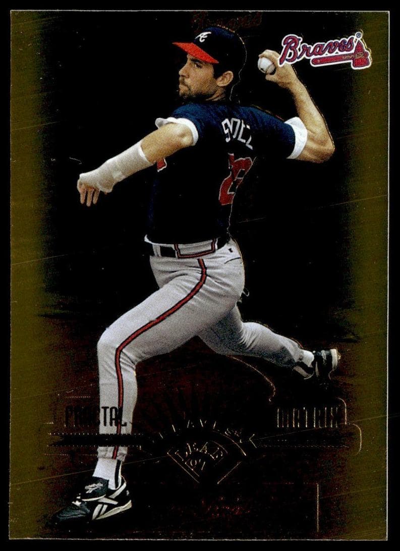 John Smoltz 1997 leaf Leaf