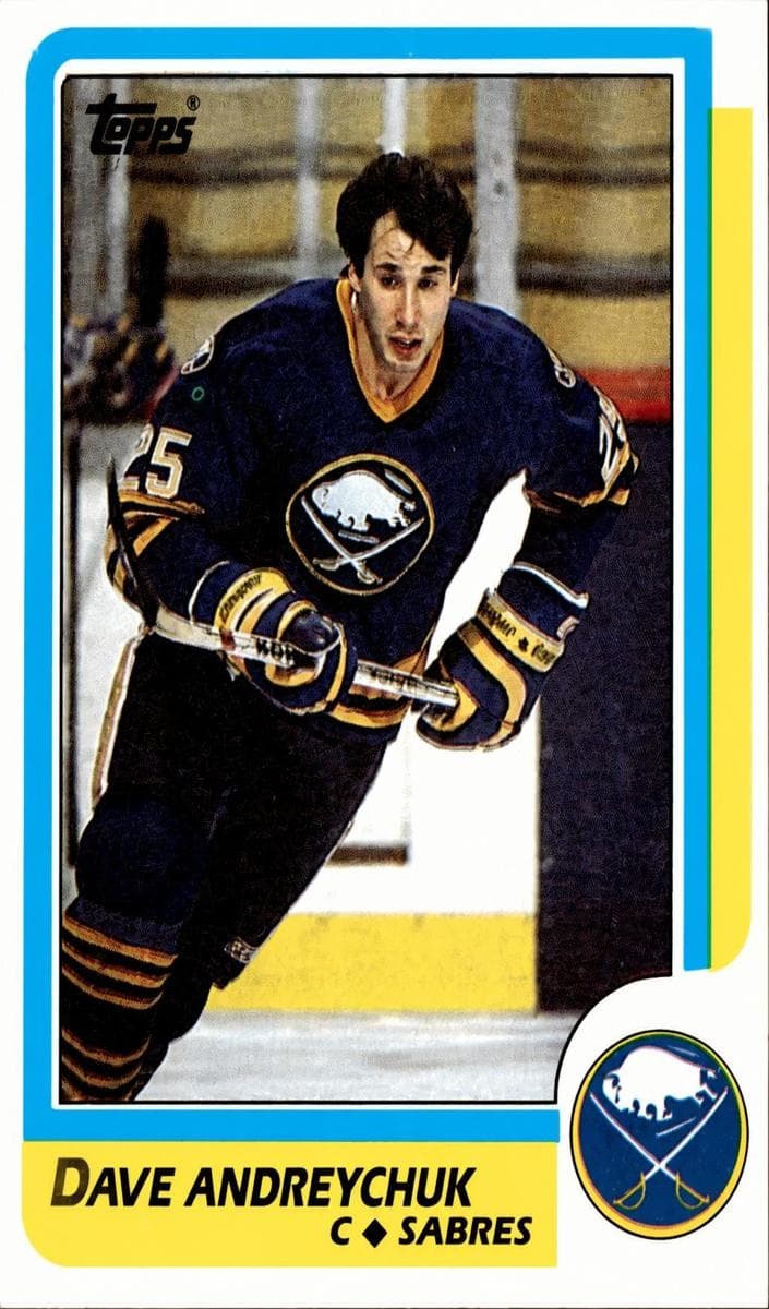 Dave Andreychuk 1986 topps Topps