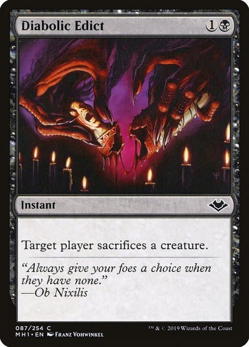 Diabolic Edict #41