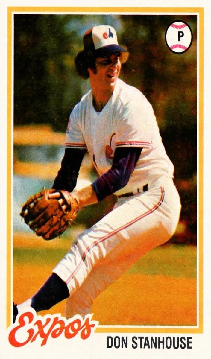 Don Stanhouse 1978 topps Topps