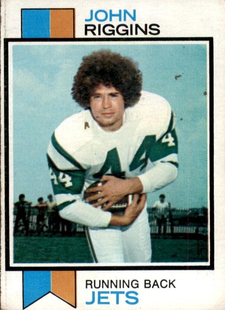 John Riggins 1973 topps Topps