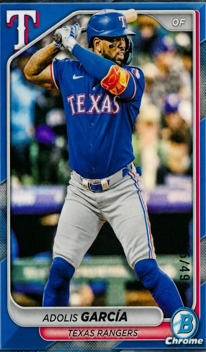 Adolis García 2024 bowman Bowman Chrome