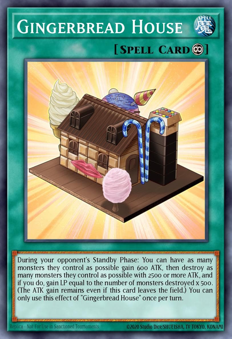 Gingerbread House 2024 Yu-Gi-Oh! Battles of Legend: Chapter 1
