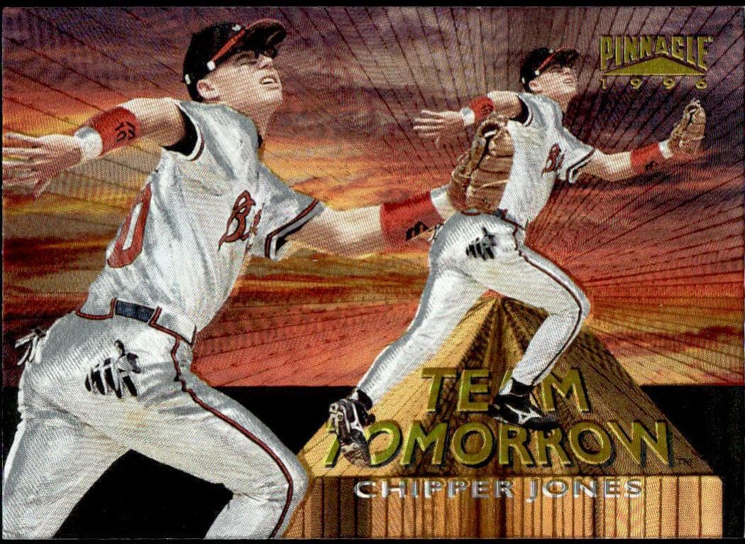 Chipper Jones 1996 unknown Pinnacle