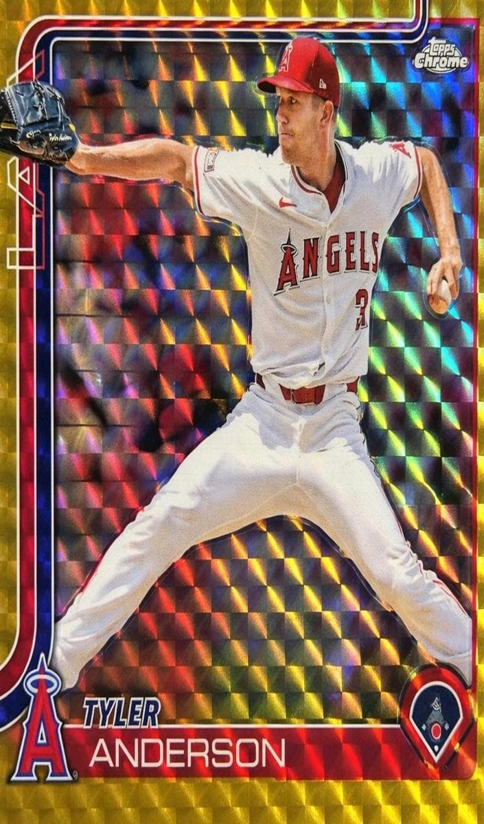 Tyler Anderson trading card